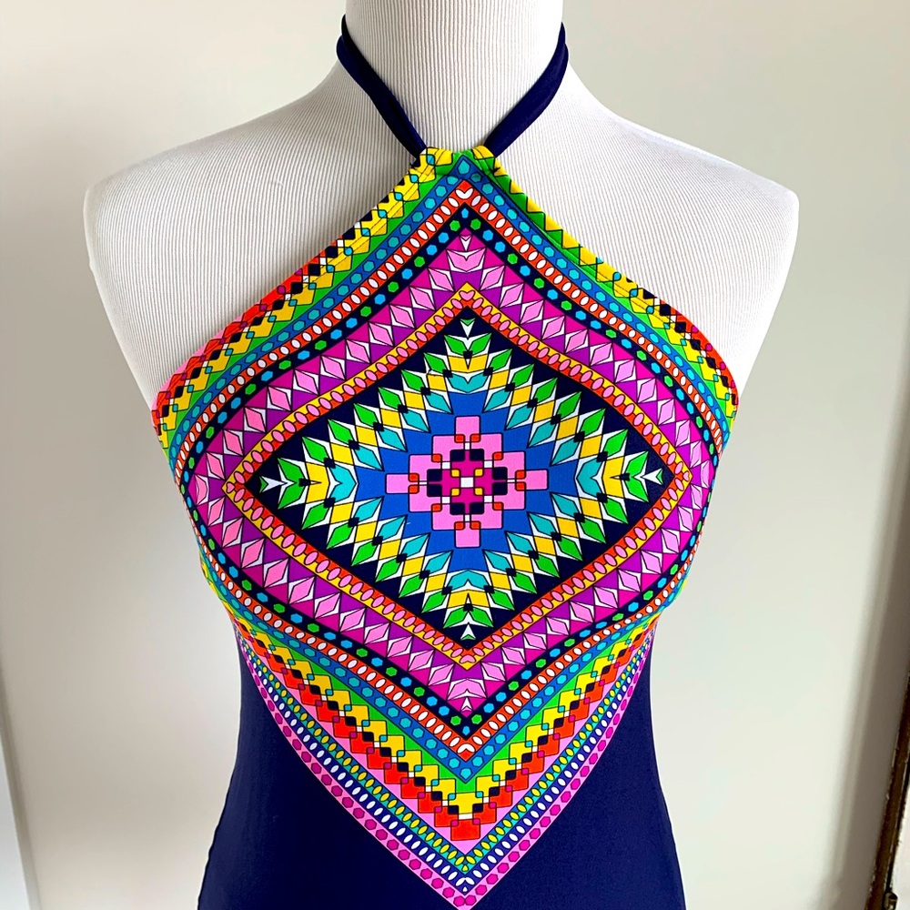 Anne Cole Tankini Halter top - small